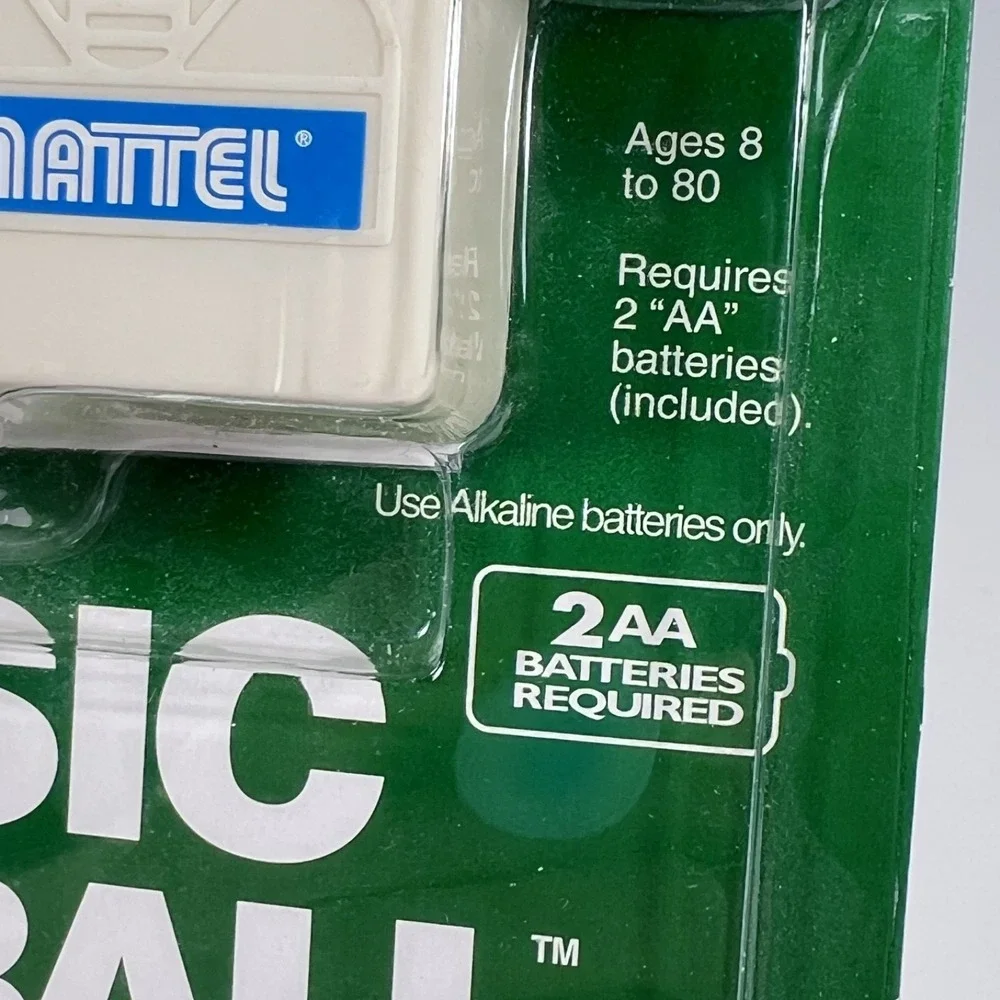 Sealed 2000 Mattel Classic Football Electronic Handheld Game Retro 70s